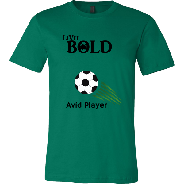 LiVit BOLD Canvas Men's Shirt - Soccer Collection - LiVit BOLD