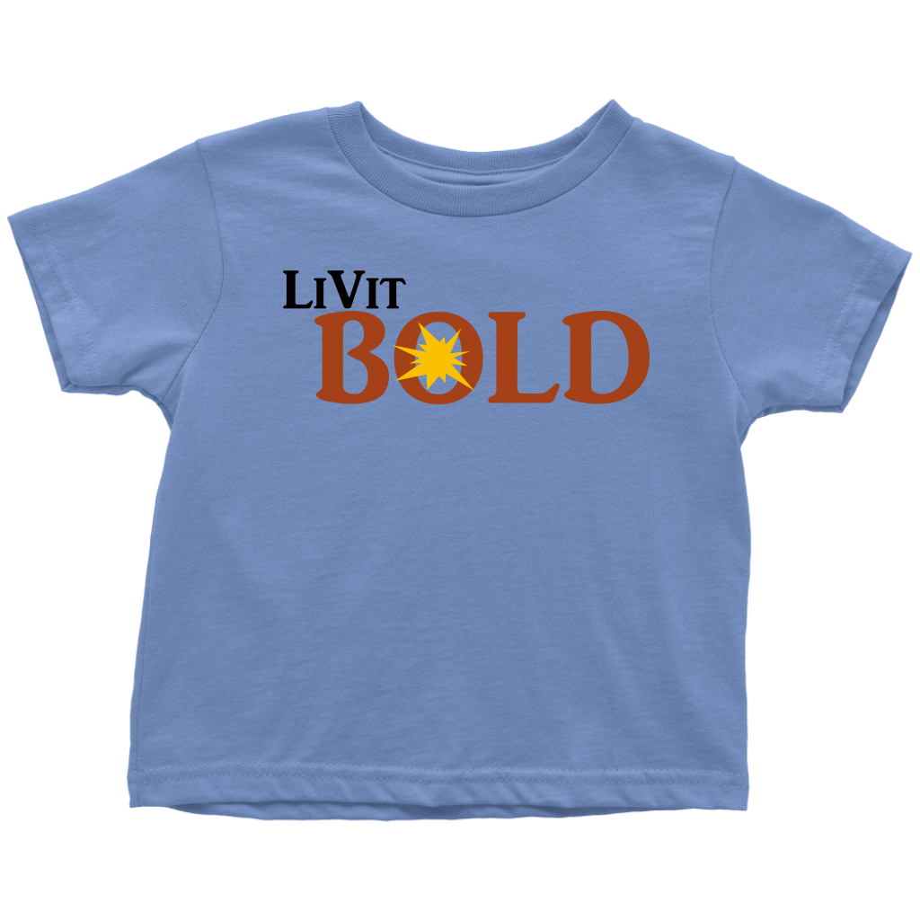 LiVit BOLD Toddler T-Shirt - blk - LiVit BOLD