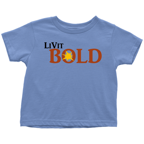 LiVit BOLD Toddler T-Shirt - blk - LiVit BOLD