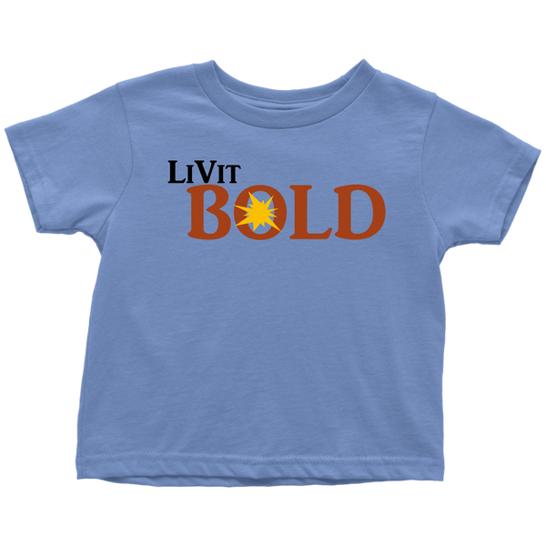 LiVit BOLD Toddler T-Shirt - blk - LiVit BOLD