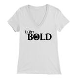 LiVit BOLD Bella Women's V-Neck - LiVit BOLD